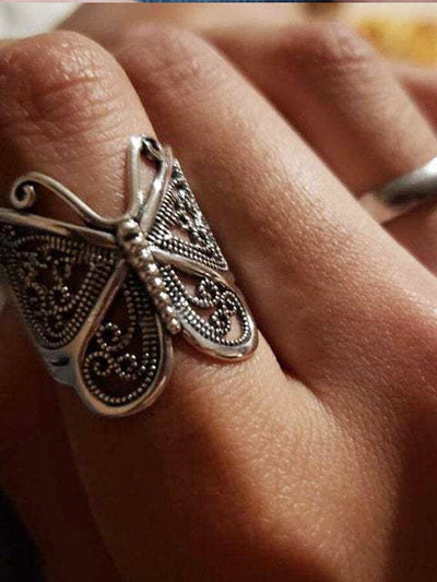 Vintage Butterfly Ring