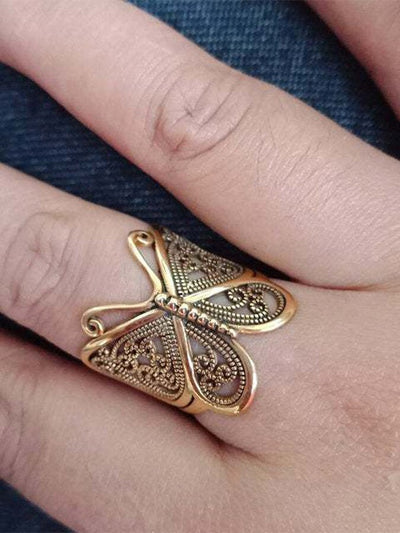 Vintage Butterfly Ring
