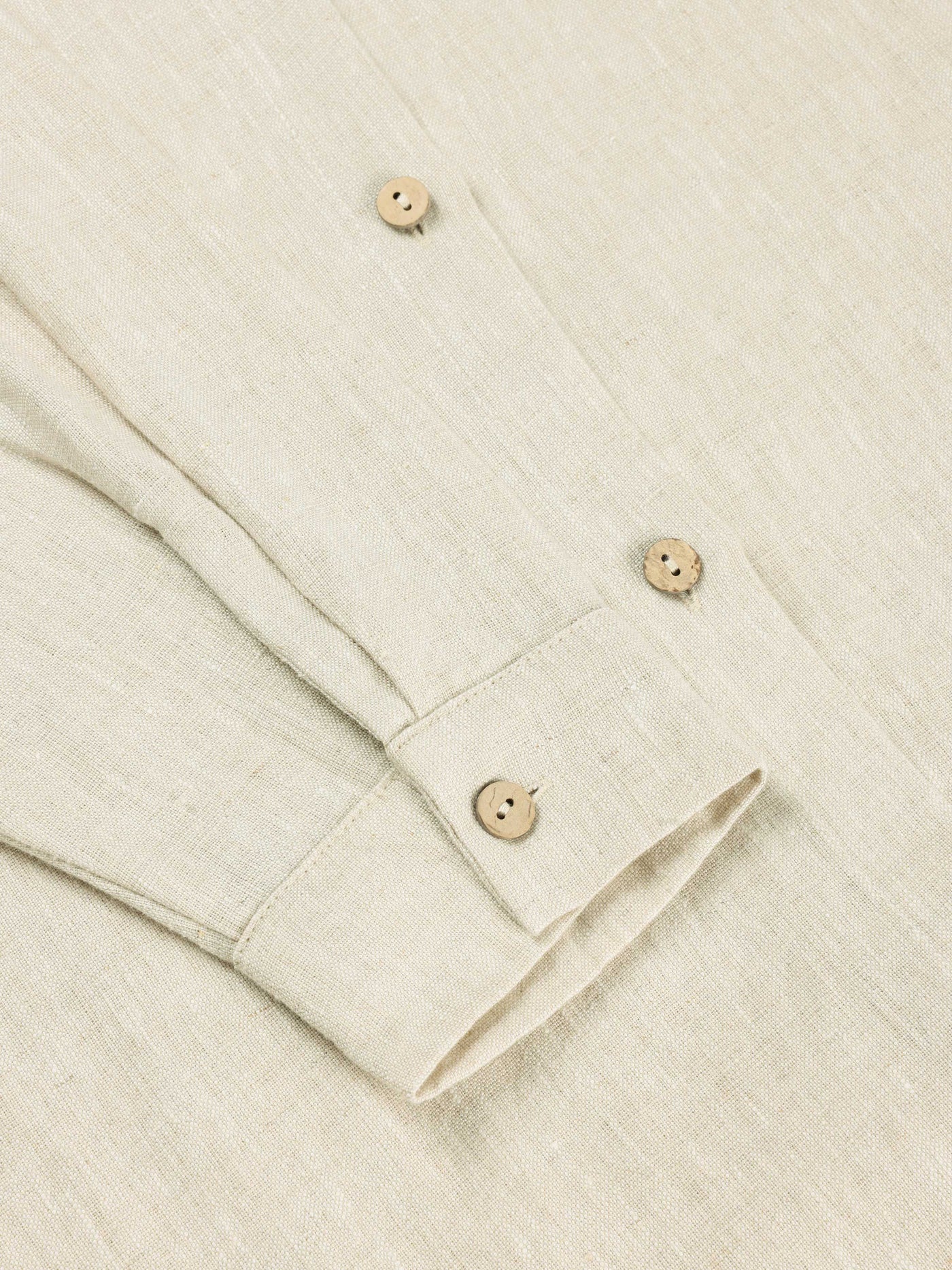 Bea 100% Linen Collared Button-Front Shirt Dress