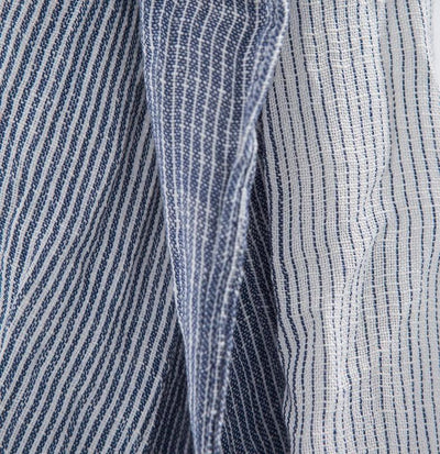 Gradual change in striped Cotton Scarf